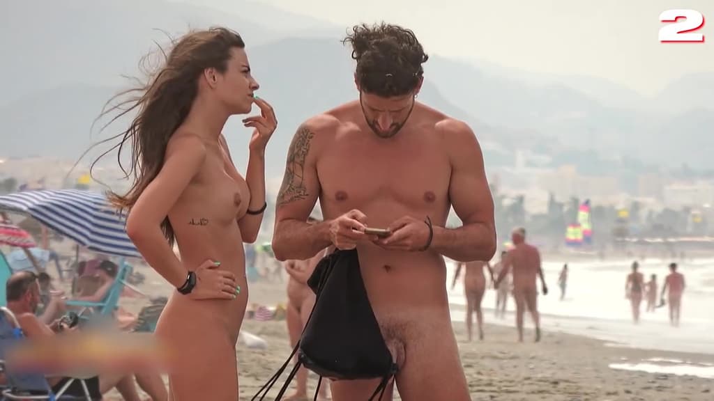 Hot naked beauties caught on camera enjoying the day at the nude beach
